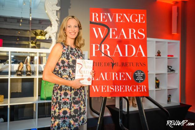 Author Lauren Weisberger's follow-up to the acclaimed 'Devil Wears Prada' currently sits at number five on the New York Times bestseller list.